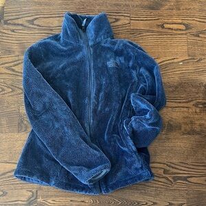 The North Face Osito Navy Plush Jacket